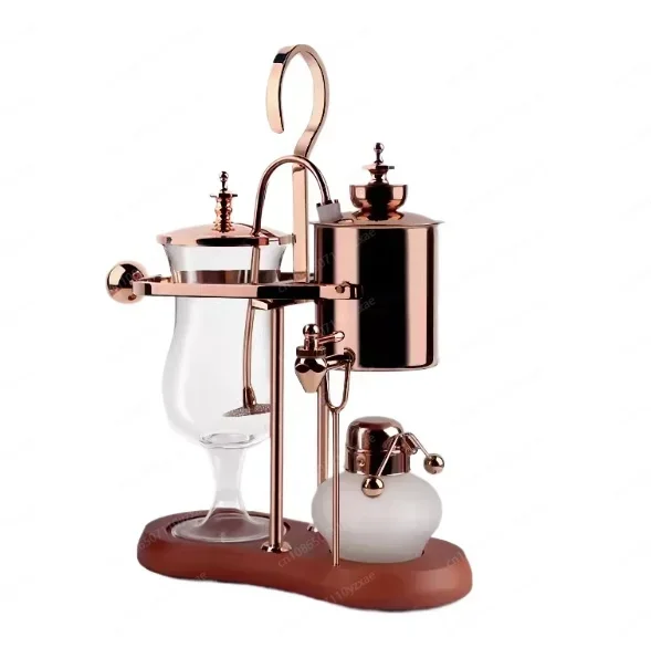 New design water drop Royal balancing siphon coffee machine/belgium coffee maker syphon vacumm coffee brewer ZP101015