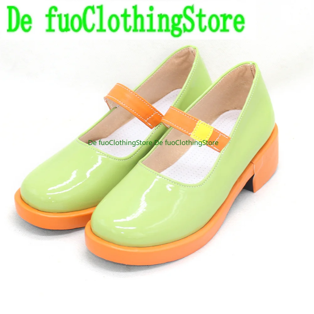 DefuoUmamusume Pretty Derby Matikane fukukitaru Cosplay Shoes Boots Game Anime Carnival Party Halloween Chritmas Shoes #2