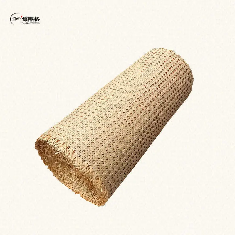 

40-55CM Wide Natural Rattan Cane Webbing Sheets Real Indonesia Rattan Roll Wall Decor Furniture Chair Table DIY Repair Material