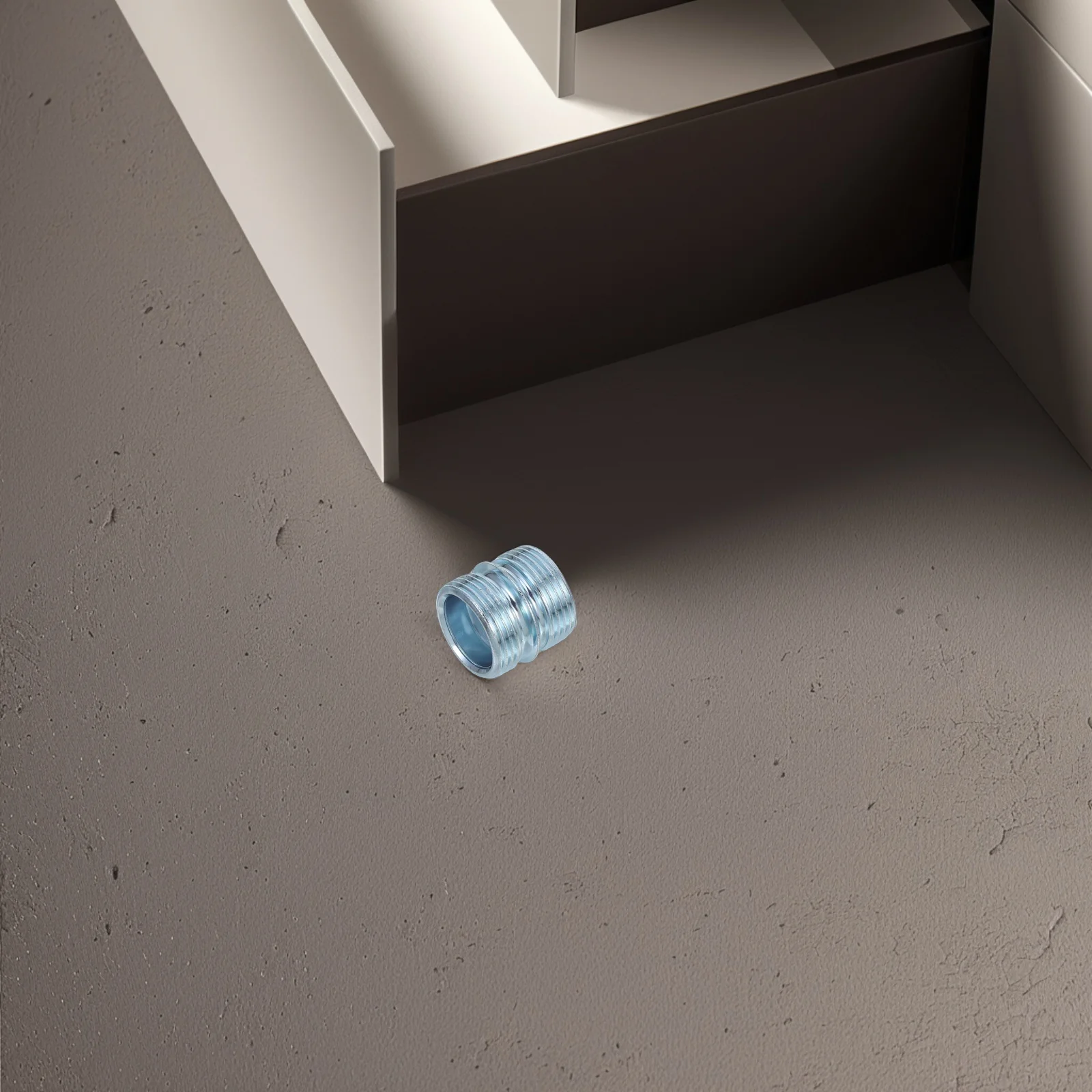 

4pcs Metal Connectors Double-Headed Nuts Shelving Replacement Parts Storage Screws Support Connectors Wire Rack Accessories