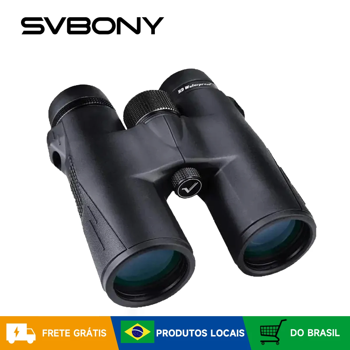 Svbony SV47 Binóculos 10x42 HD À Prova D 'Água Observação de Pássaros Telescópio Moncular para Adultos Lente FMC Bak4 Prisma para Caça Acampamento
