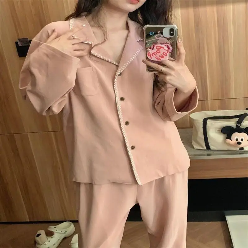 Sexy Pyjama Set Student Cartoon Casual 2-delige Dameskleding Dame Sets Trainingspakken Vrouw Twee Bijpassende Tweedelige Kleding Pak