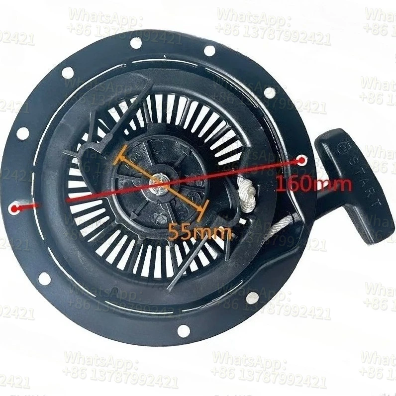 MZ200 Recoil starter for  transplanter 6.5HP engine pull start grip rope cover rewind pawl assembly