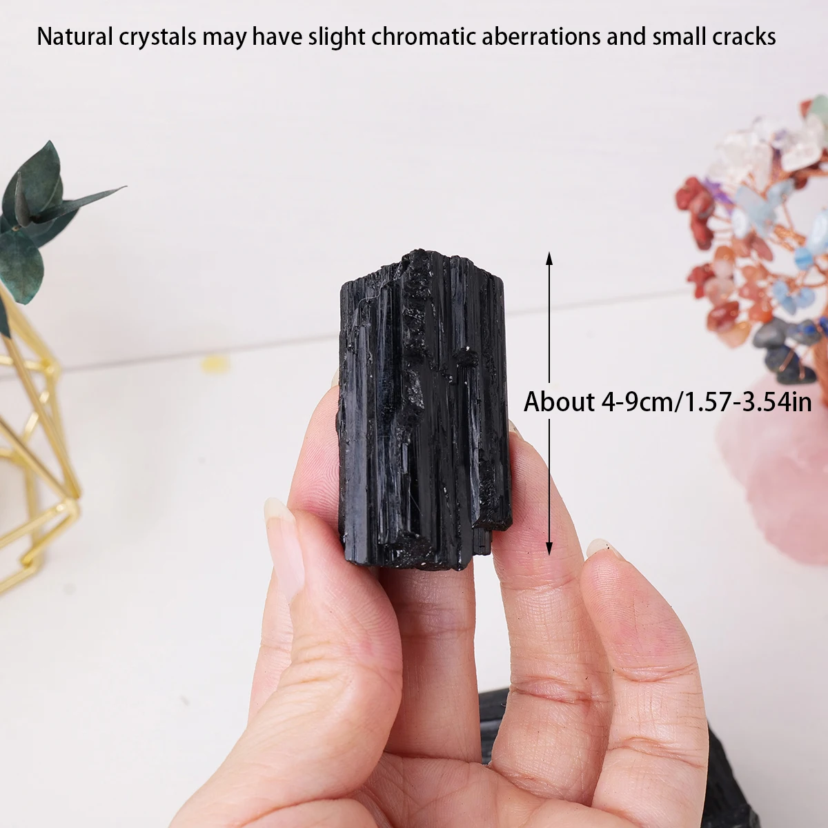 Natural Chunk Black Tourmaline Raw Rough Stone Energy Mineral Specimen DIY Crystal Home Decoration Gifts