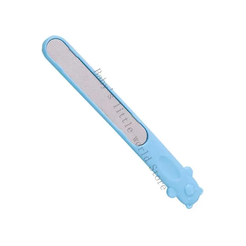 Gentle Baby Nails File con design cartone animato bordi arrotondati sicuri per unghie per neonati B2eb