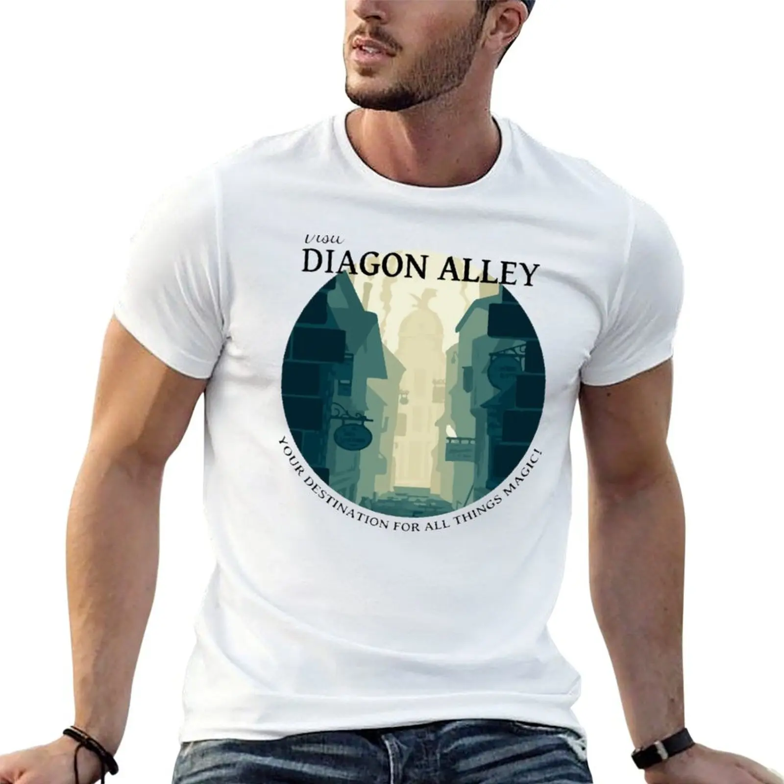 

MAgic Alley T-Shirt g man t shirts for men t shirts for man pack cotton T-Shirt