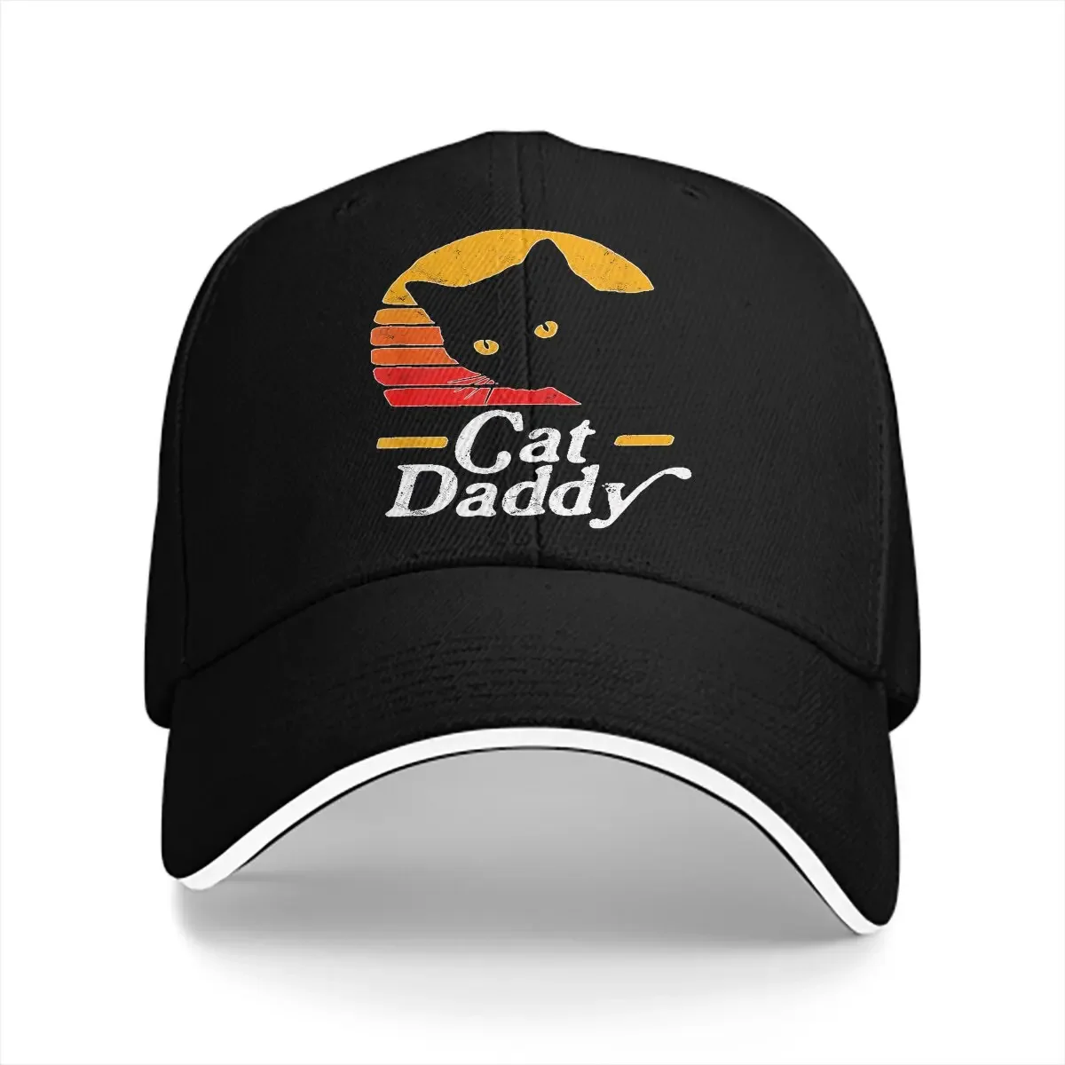 Cat Daddy Eighties Style Baseball Cap Men Hats Women Visor Protection Snapback Father Day Caps