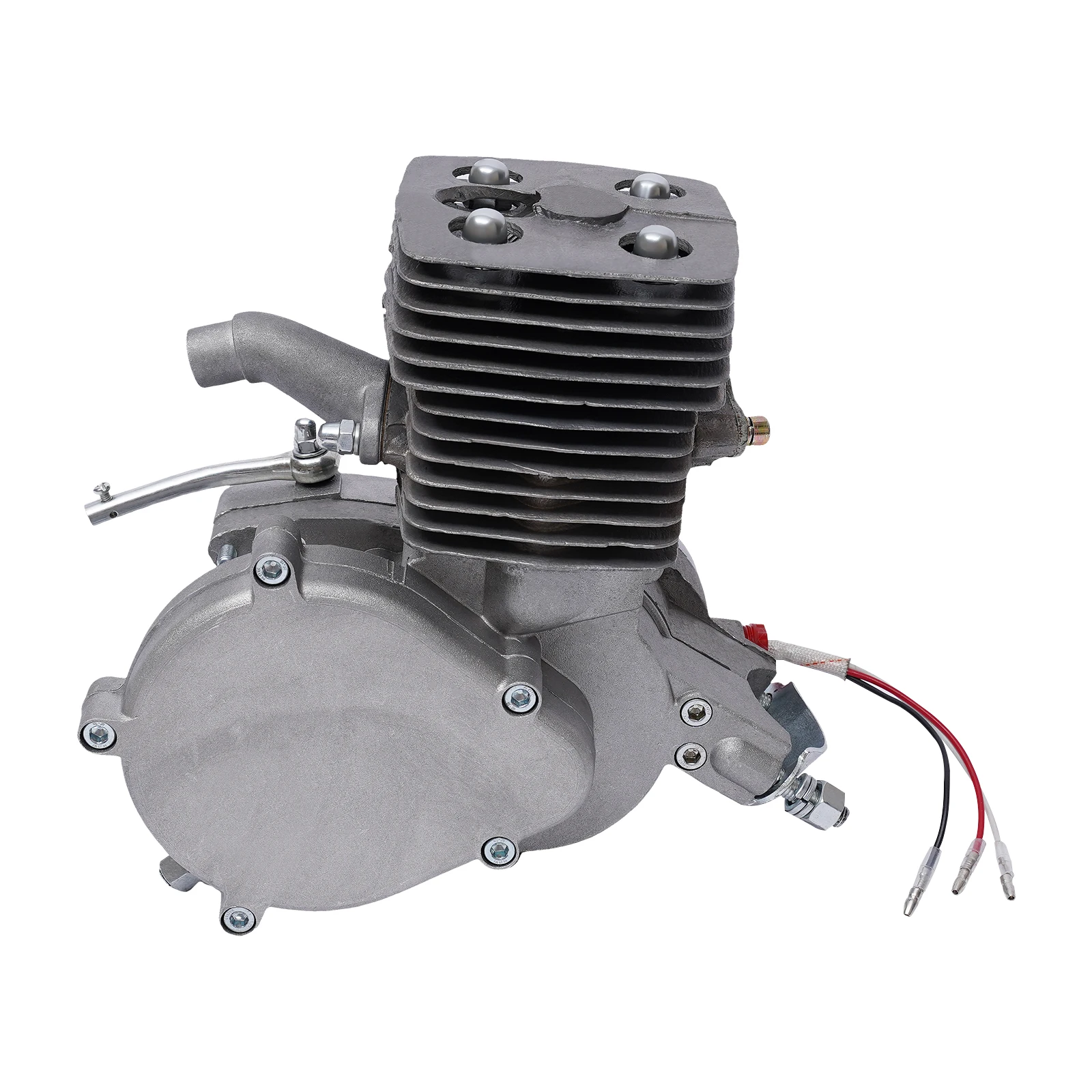 100cc 2-Takt-Fahrradmotor-Kit, Fahrradmotor-Kit mit 44-Zahn-Kettenrad, Kraftstoff-Motorisierungs-Kit für 26'-28'-Fahrräder – Detail 2