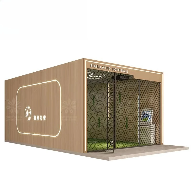 Game Hall Bars Amusement Park Leisure Sport Center  Indoor Interactive AR Soccer Game Simulator Virtual Football Simulator