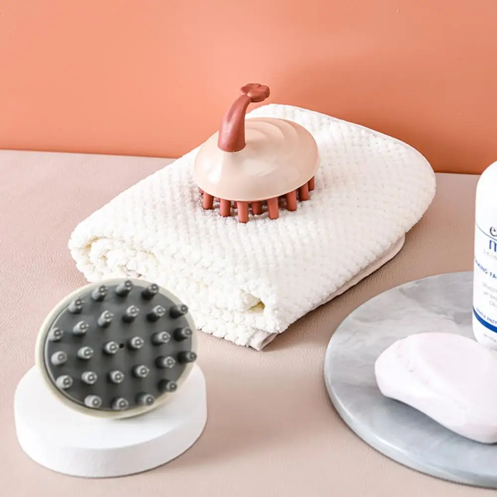 Многофункциональная ручная массажная щетка для головы, массажная щетка для тела, головы, расческа для чистки волос, массажер для головы, 4 цвета, новинка