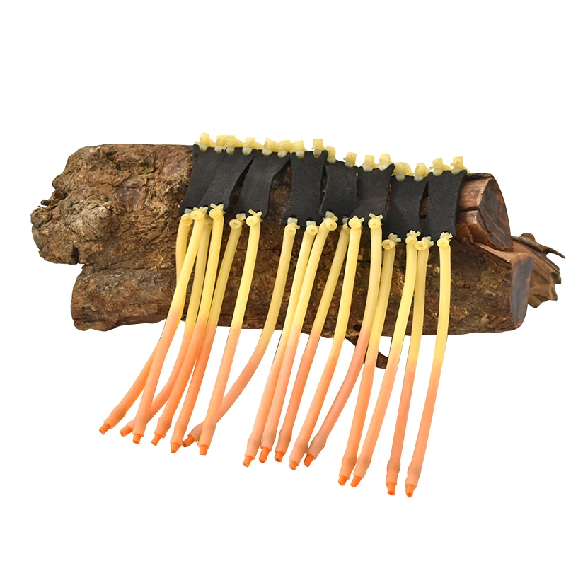 3/6/9 Stuks, 6Mm Binnen, Twee Dikke Latex Elastiekjes, natuurlijke Latex Voor Jacht Katapult, Outdoor Schieten Accessoires