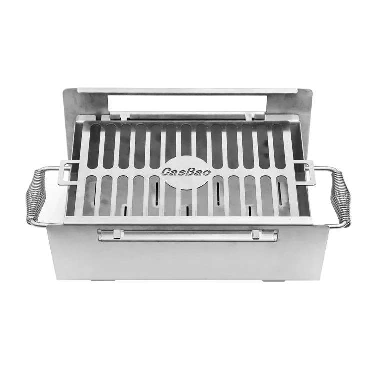 Stainless Steel Charcoal Barbecue Grill Cyprus BBQ Grill