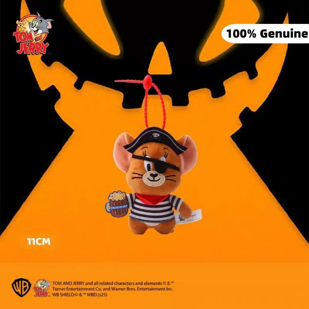 حقيقية أنيمي توم وجيري أفخم دمية المفاتيح القراصنة سلسلة بلوشيز Kawaii ظهره الديكور الدمى لعبة الفتيات هدايا عيد الميلاد #5