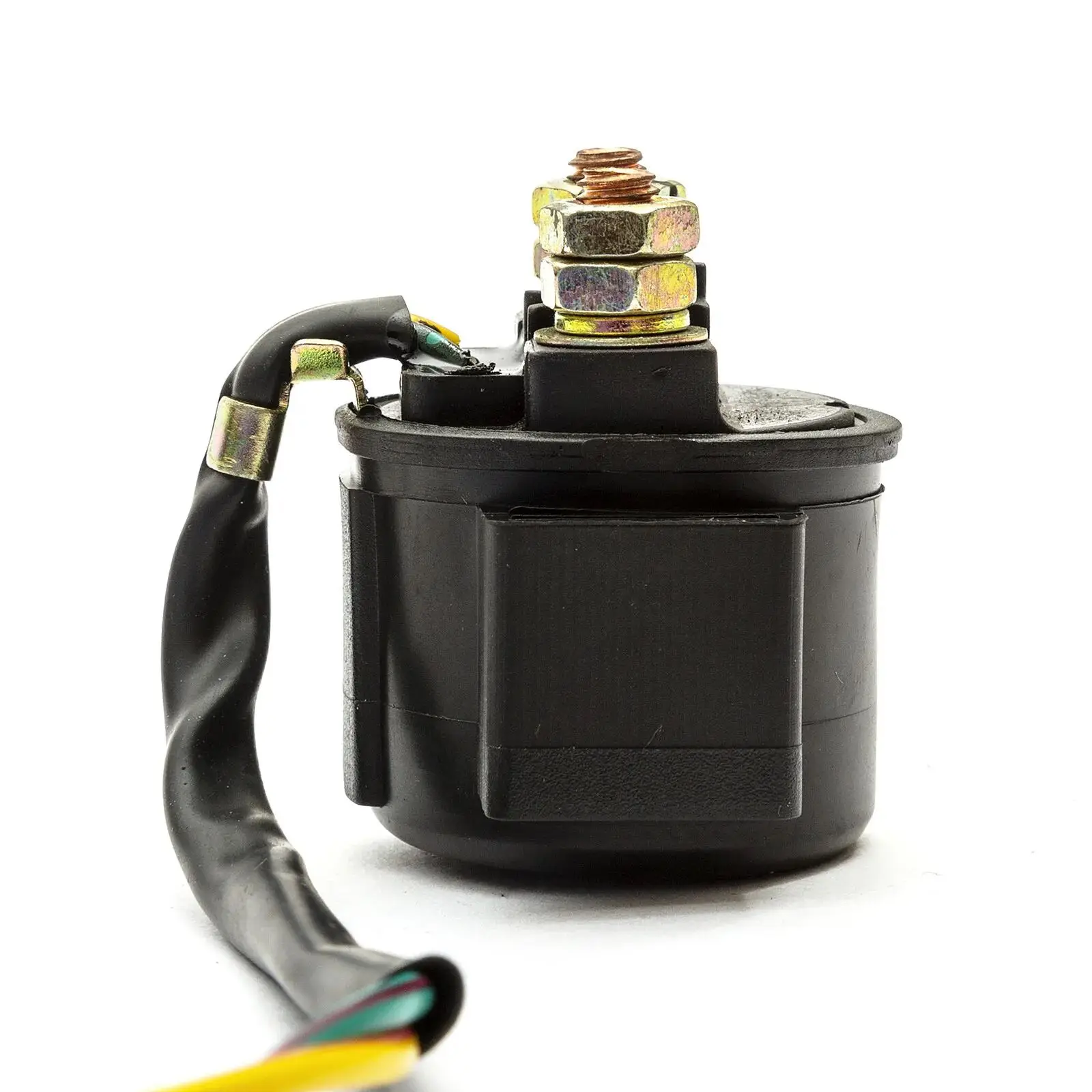 12V Starter Relay Solenoid Compatible With 90cc 110cc 125cc & 250cc Quad ATVs Go Karts Pit Bikes & Dirt Bikes Ignition Component