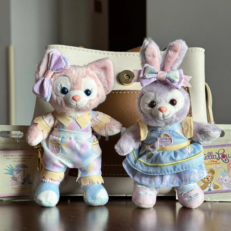 

2025 Disney Duff Stellalou Kasuga Koki Ann Cake Cartoon Plush Doll Pendant Keychain Bag Accessories Girls Gift