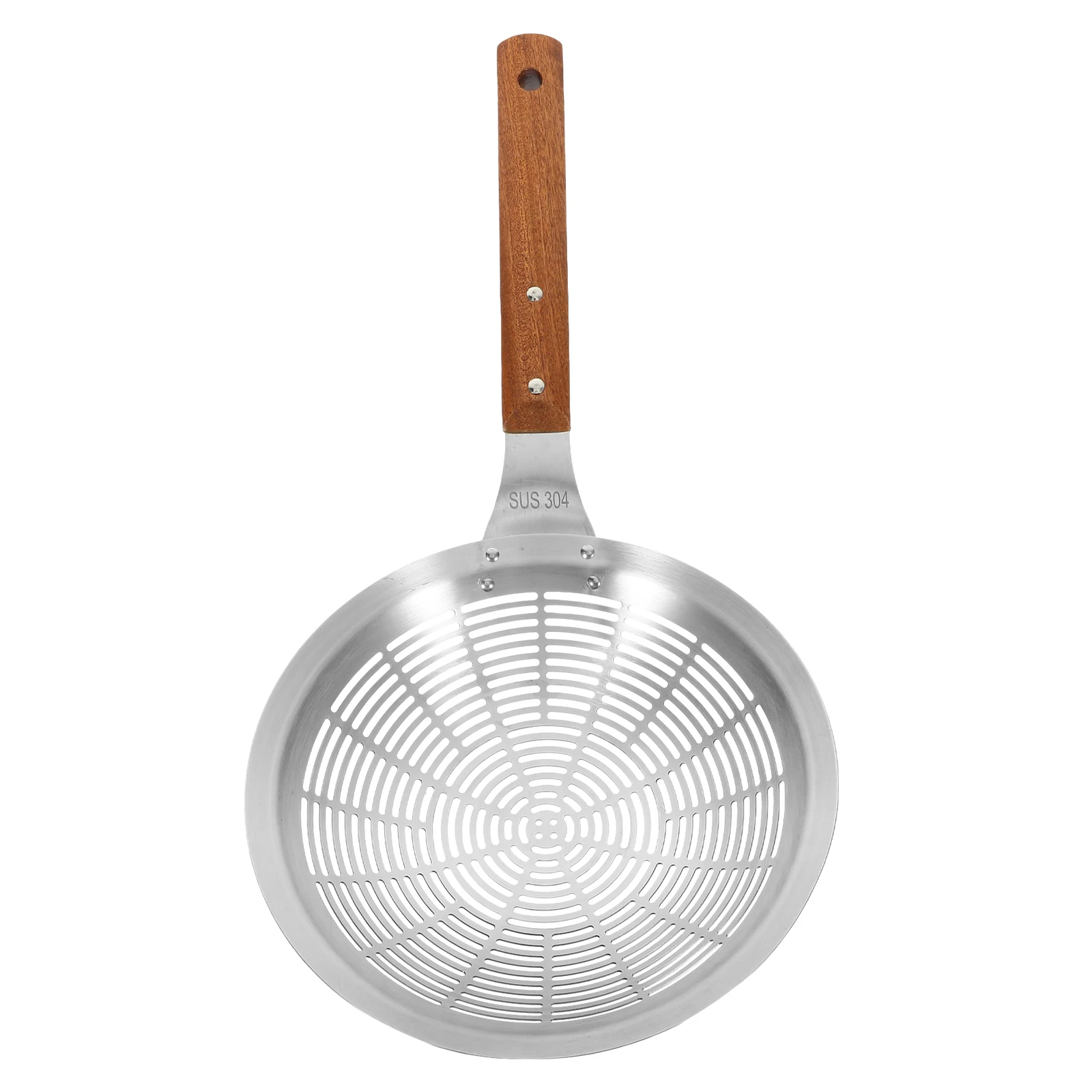 

Stainless Steel Skimmer Ladle Slotted Spoon Colander Ergonomic Handle For Pasta Noodles Vegetables Frying Draining Serving Pot