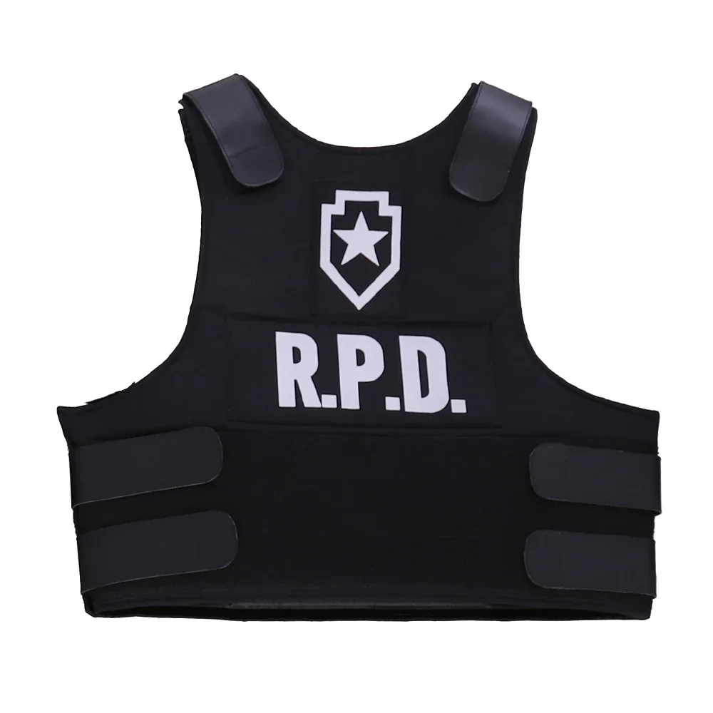 Resident 2 Cosplay Re Leon Scott Kennedy Cosplay Kostuum met Leon Vest Mannen Halloween Kostuums Maskerade Comic Con Rollenspel Pak
