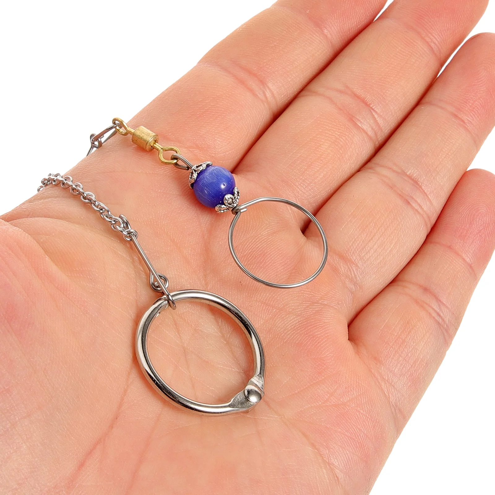 

Parrot Collar Necklace Stainless Steel Bird Flying Chain Exquisite Workmanship Comfortable Wear No Pain Traction Device