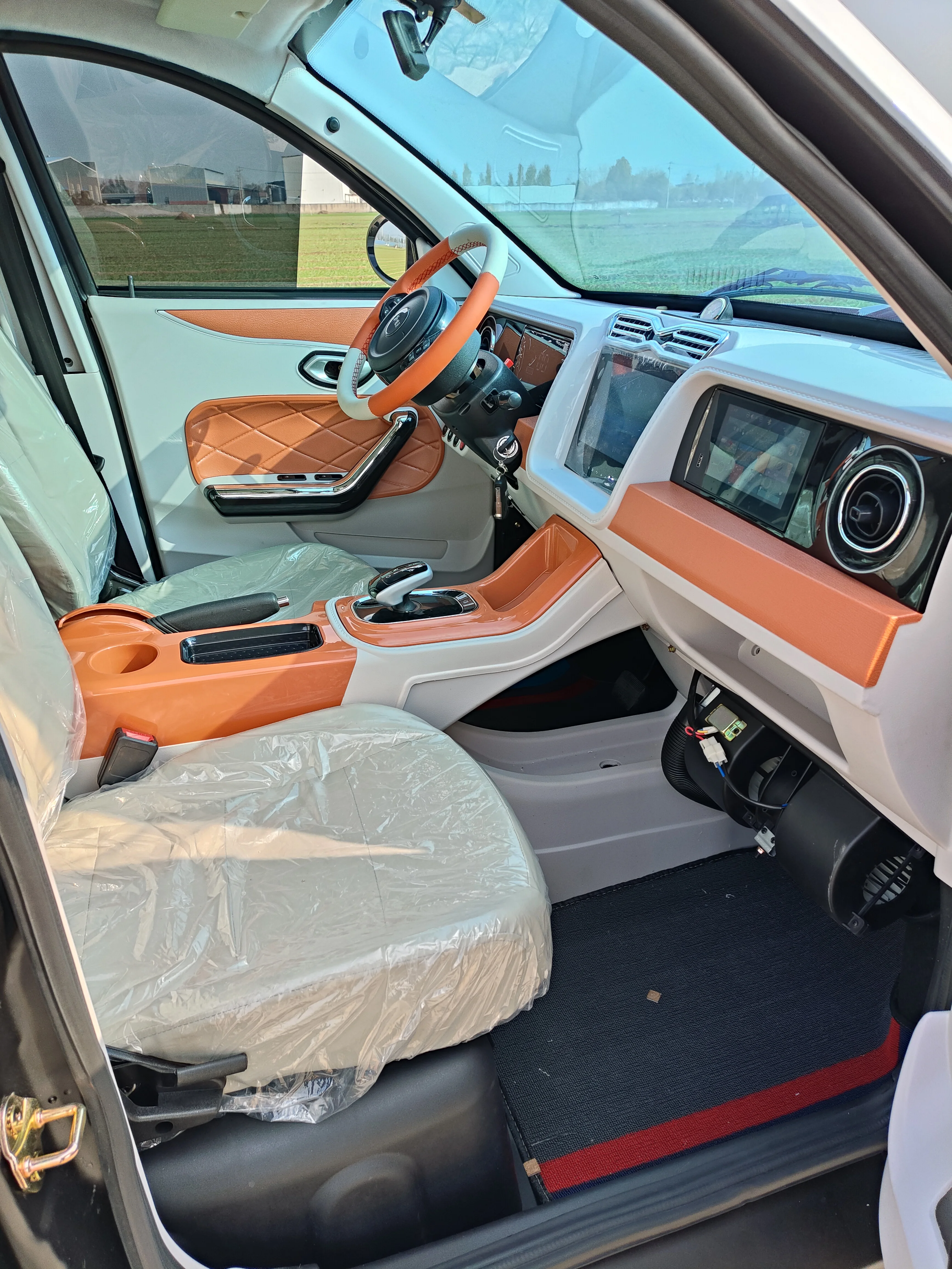 سيارة كهربائية صغيرة بقدرة 3500 وات، تصميم جديد رخيص، سيارة كهربائية لكبار السن بأربعة مقاعد #4