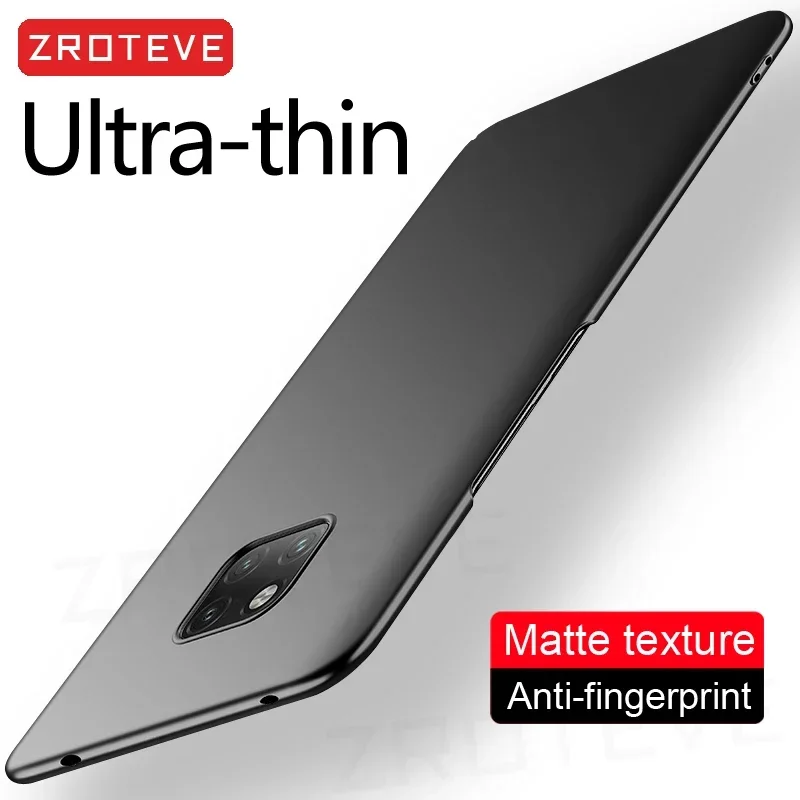 Mate 20 Pro Case Cover ZROTEVE Slim Matte Coque For Huawei Mate 20 Pro X Case Hard PC Cover For Huawei Mate 20 Lite Mate20 Cases