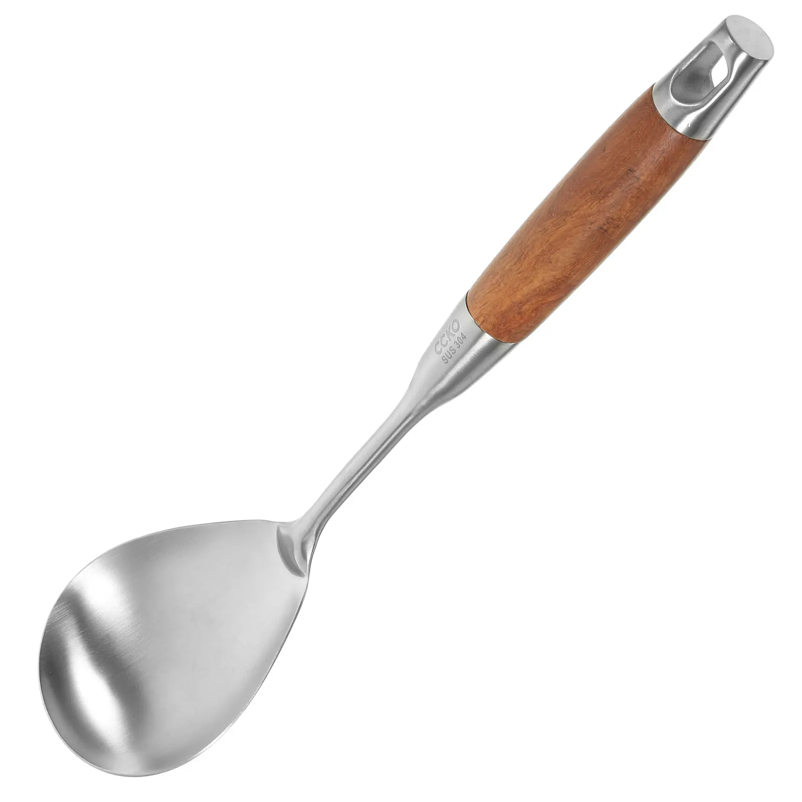 

Stainless Steel Rice Spoon Non-Stick Reusable Wear-Resistant Compact Rice Scoop Kitchen Utensil Household Restaurant Home Use