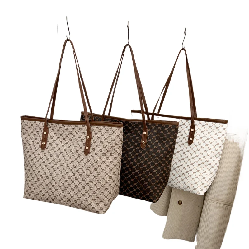 

Simple and fashionable large-capacity bag for women, 2025 hit product, trendy six-piece set. Women's tote bag for daily commuti