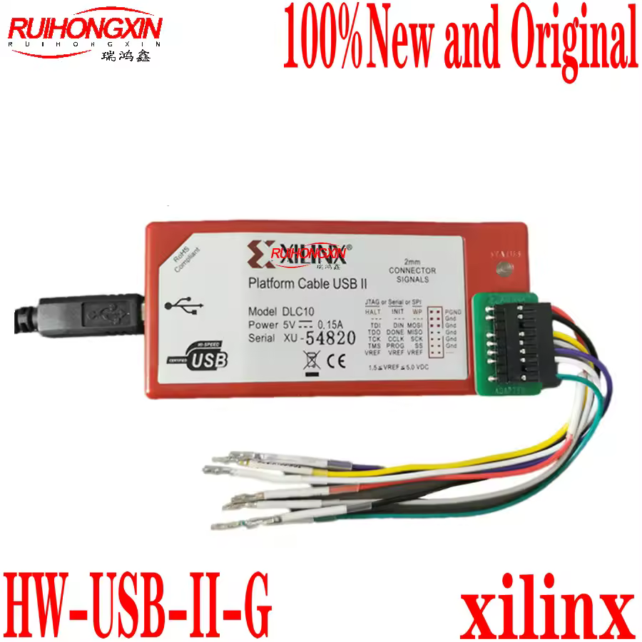 HW-USB-II-G xilinx dlc10 plataforma cabo usb jtag 100% novo e original