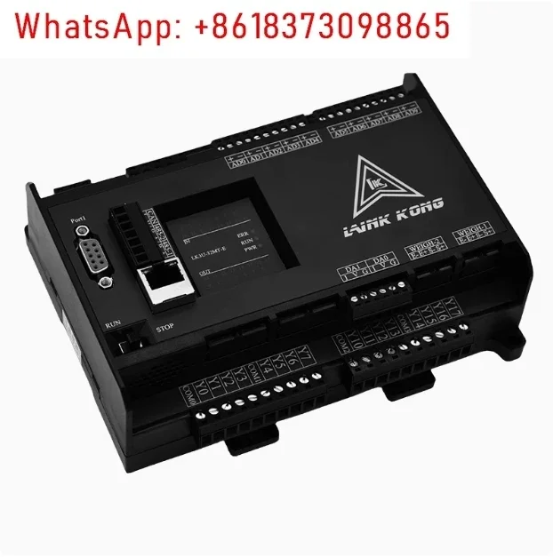 FX3U PLC 14 20 32 48 64MR/MT/MRT up to 10AD 2DA RS232 2xRS485 32000 Steps 4/8 High Speed Output CAN NTC Optional