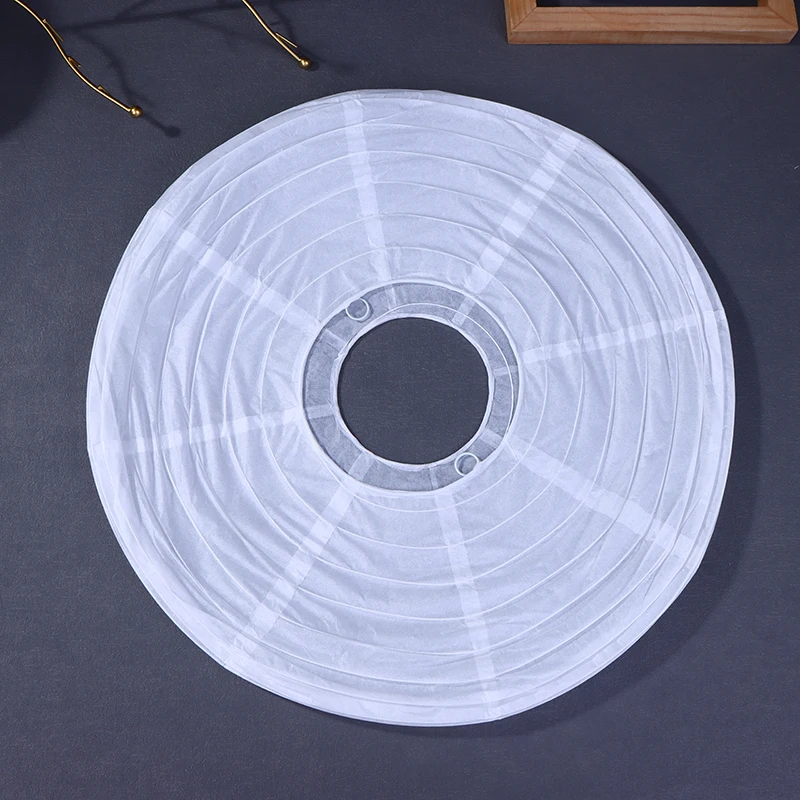 Lámpara de papel con forma de platillo volador, apliques de pared para boda, bolas chinas para fiesta de boda, decoración colgante, pantalla de bola de papel
