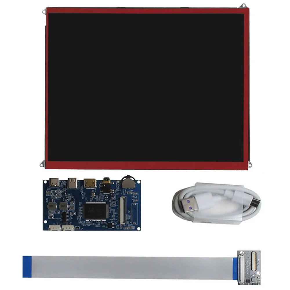 LP097QX1-SPA1 LTL097QL01 For iPad 3/4 9.7 Inch DIY IPS 2048*1536 LCD Display Screen Monitor Control Driver Board