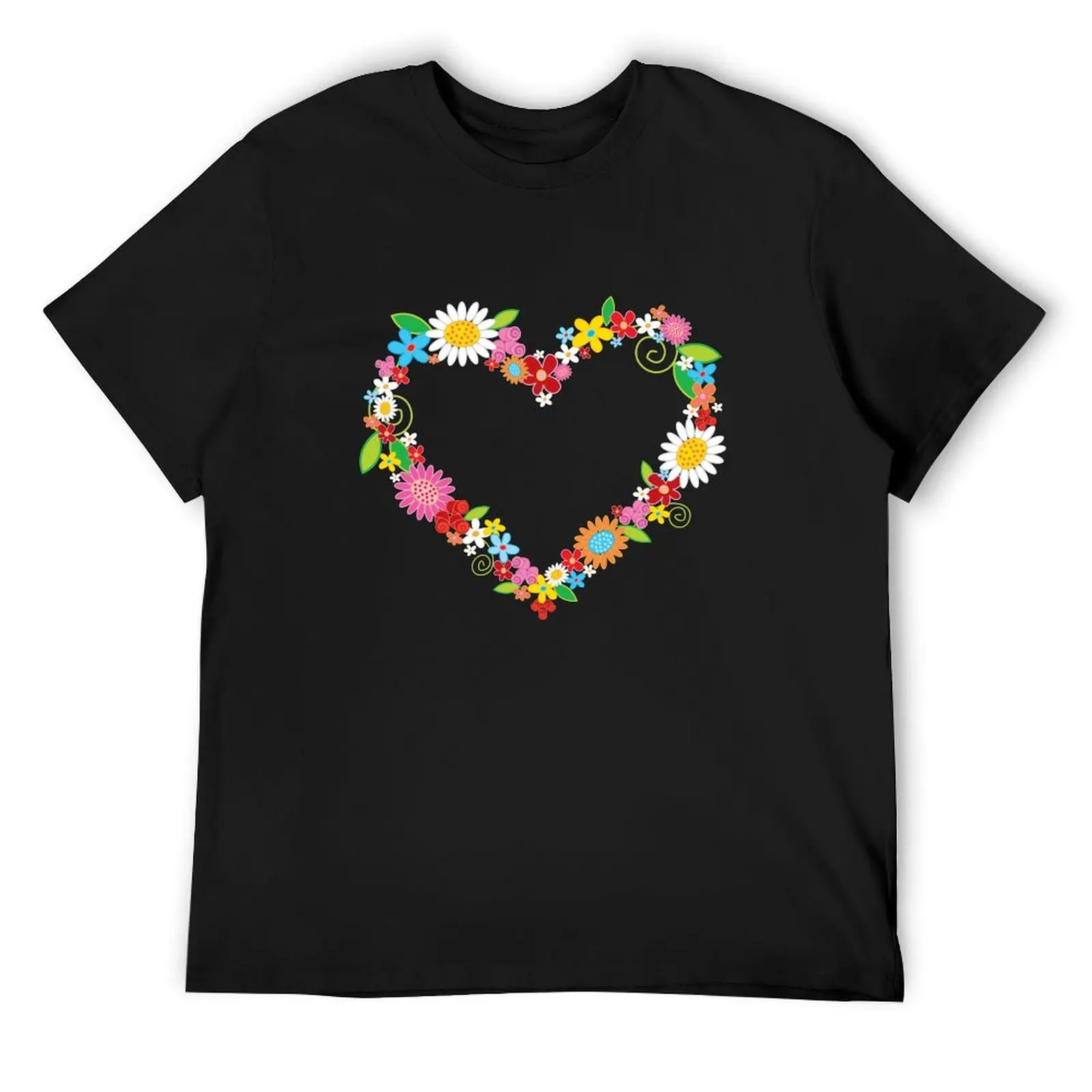 

Whimsical Spring Flower Power Garden  fatfatin T-Shirt graphics vintage clothes plus sizes baggy shirts sweat shirts, men
