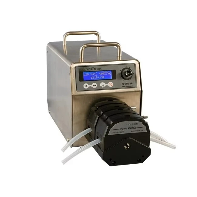 Signal stainless steel laboratory peristaltic pump stepper semi-automatic control multi-channel liquid dispensing quantitation