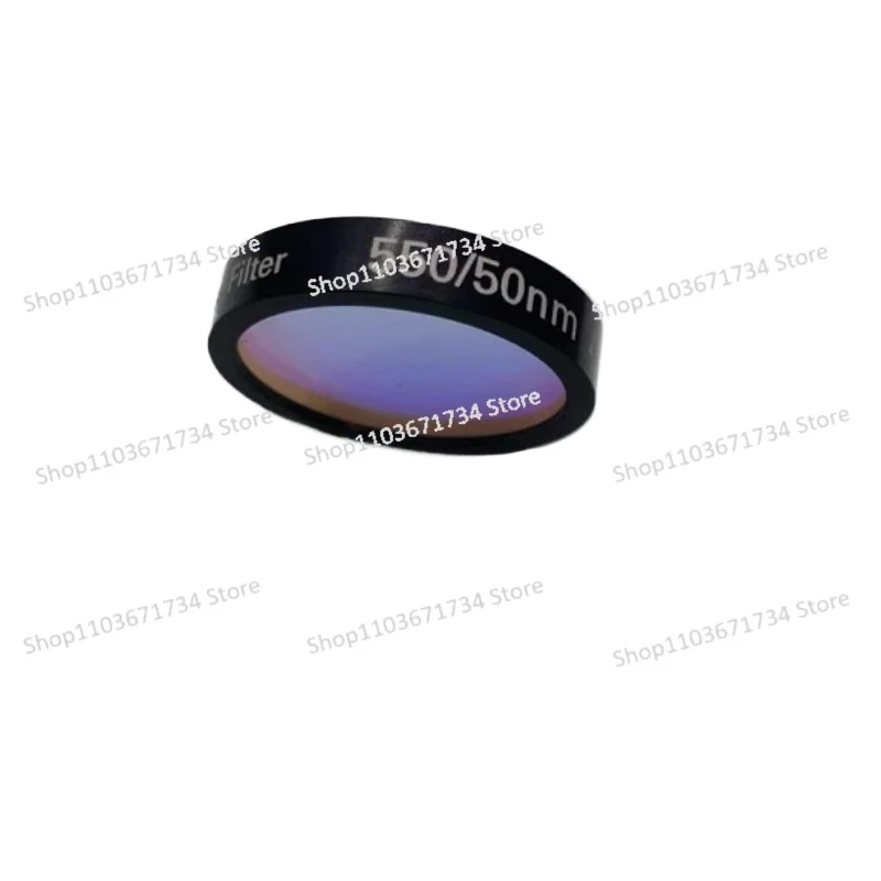 

High-grade Bandpass Filter 550nm Center Wavelength/50nm Bandwidth/1 Inch Diameter