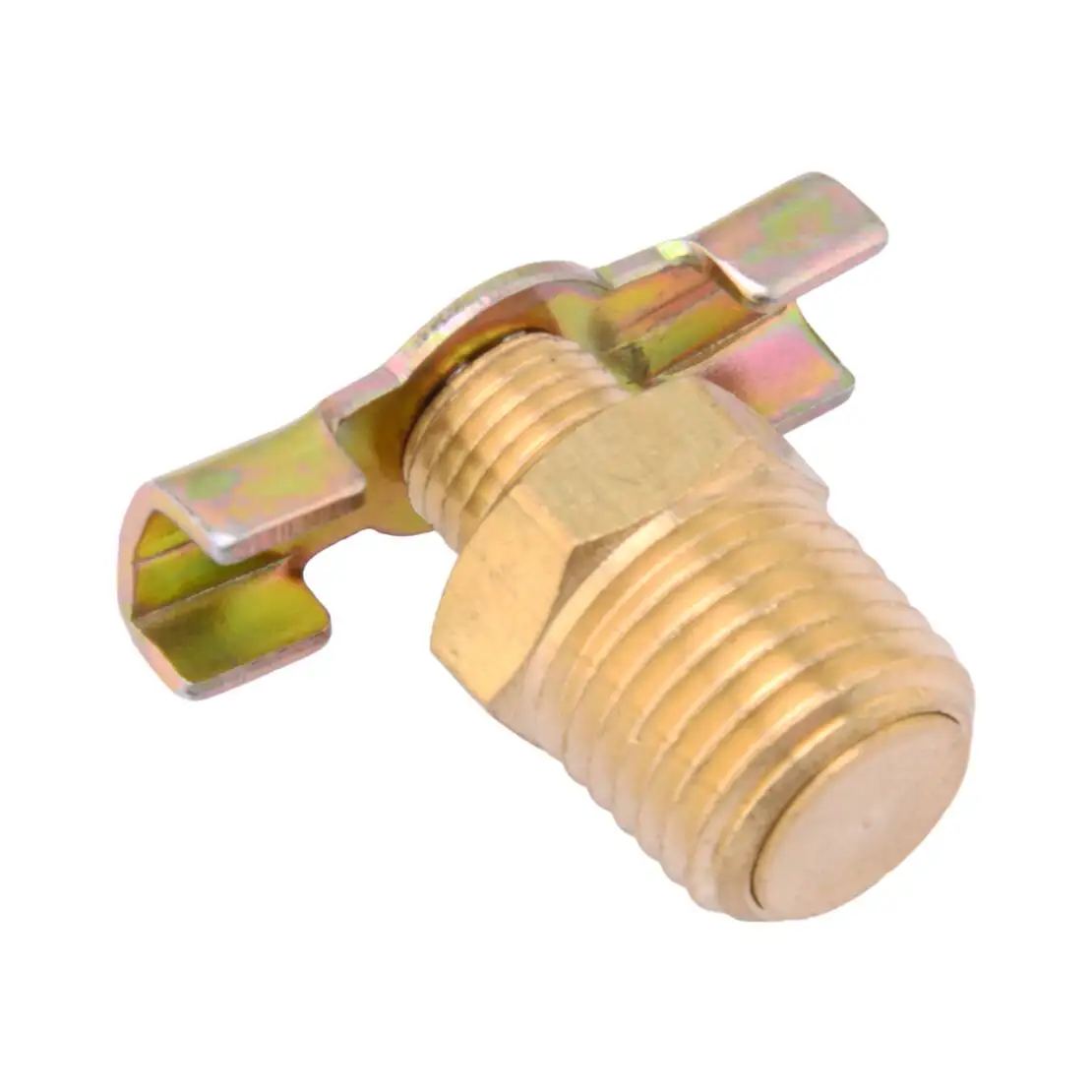 

1/4" Air Compressor Tank Drain Plug Valve Tap Drain With T-handle