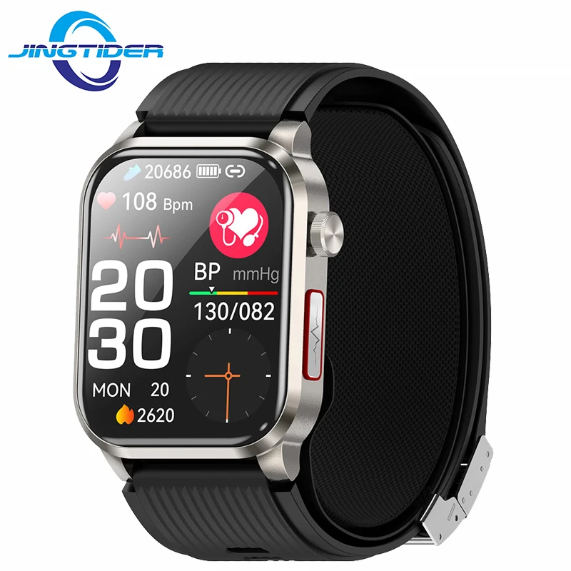 

P300 Pro Микроточный воздушный насос Подушка безопасности для измерения артериального давления Смарт-часы 2,13-дюймовый AMOLED-экран Bluetooth-вызов Смарт-часы