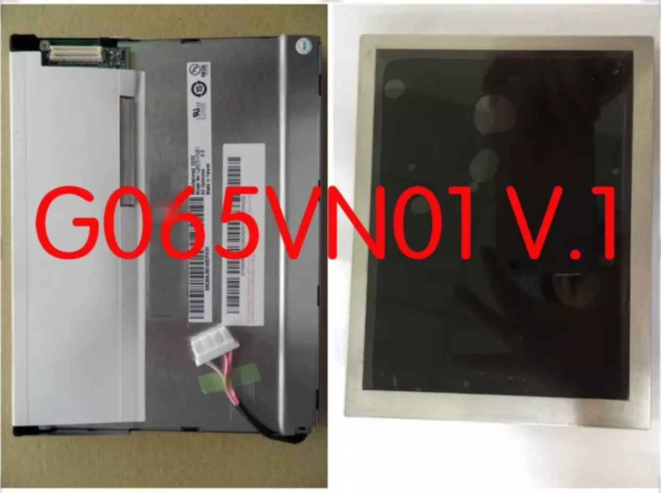 Painel de exibição de tela LCD G065VN01 V.1 de 6,5 polegadas