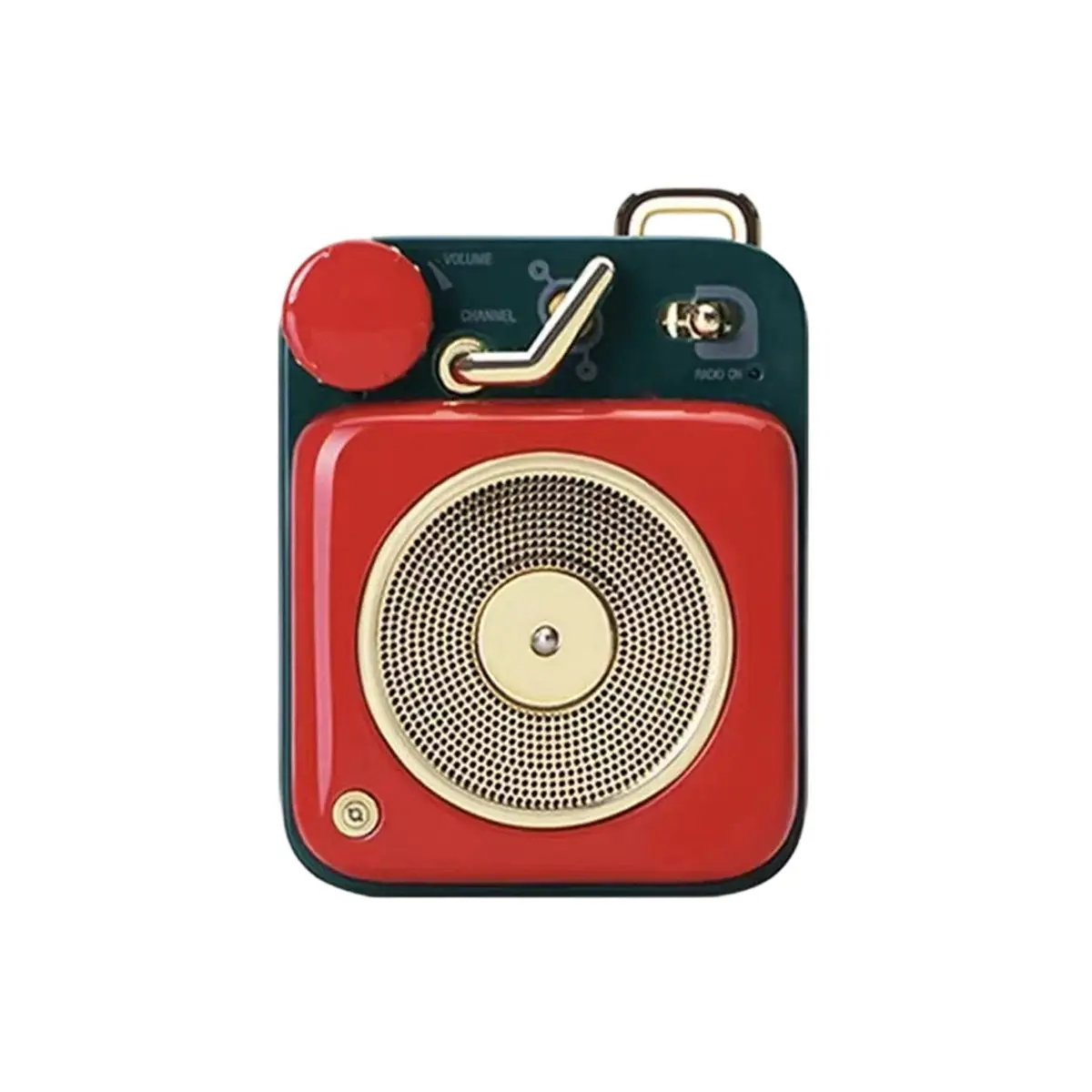 Retro Phonograph Bluetooth Wireless Speaker Colorful Portable Mini Music Player for Home and Outdoor Use A