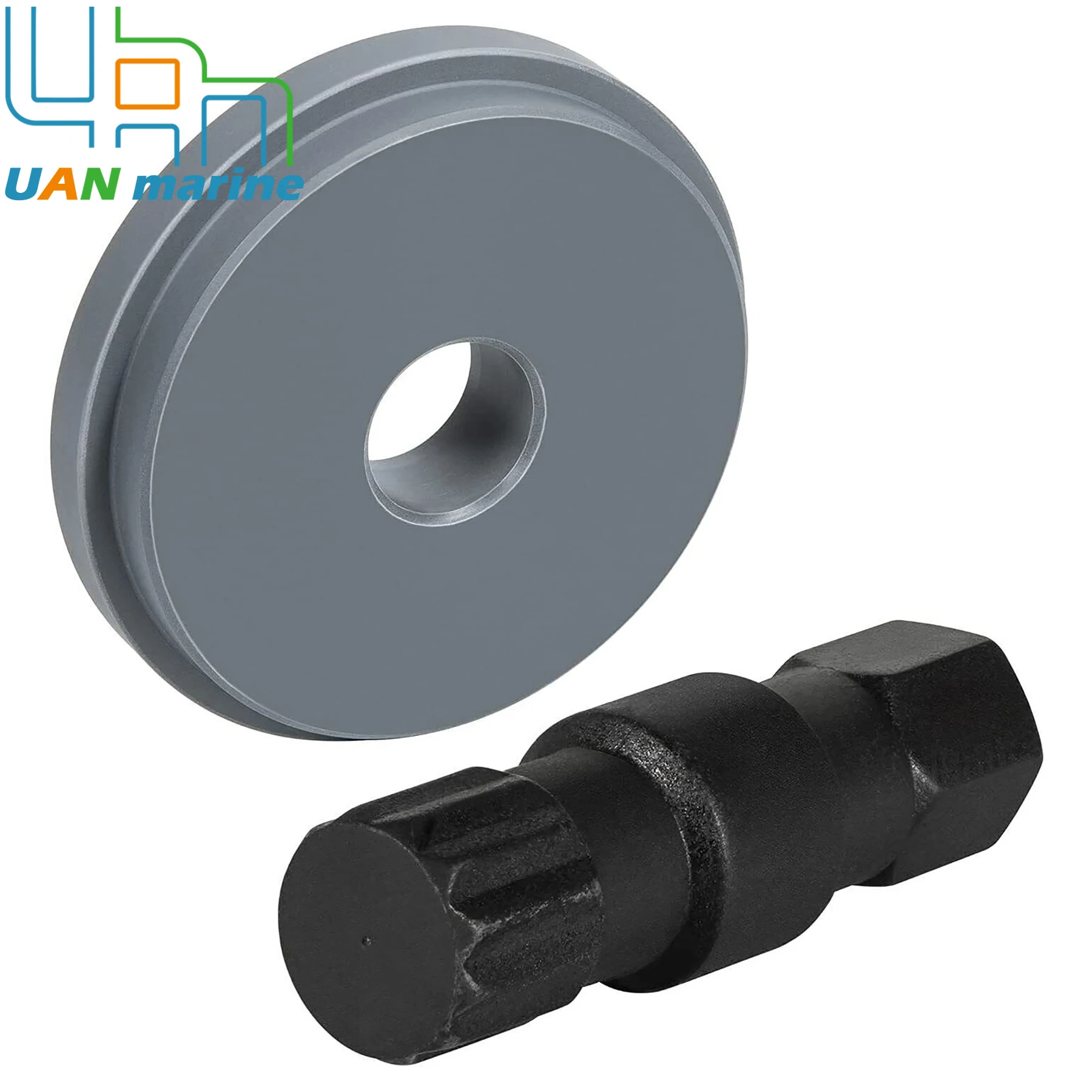 91-78310 91-818162 مناسب لـ Mercruiser Alpha One Gen 1 2 Bravo Stern Drives Bellow Retainer Ring Install Tool مع أداة دبوس المفصلي #1