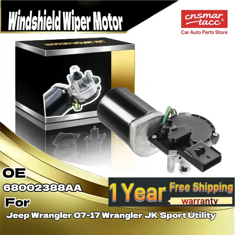 

68002388AA Мотор стеклоочистителя переднего стекла для Jeep Wrangler 07-17 (JK Sport Utility)