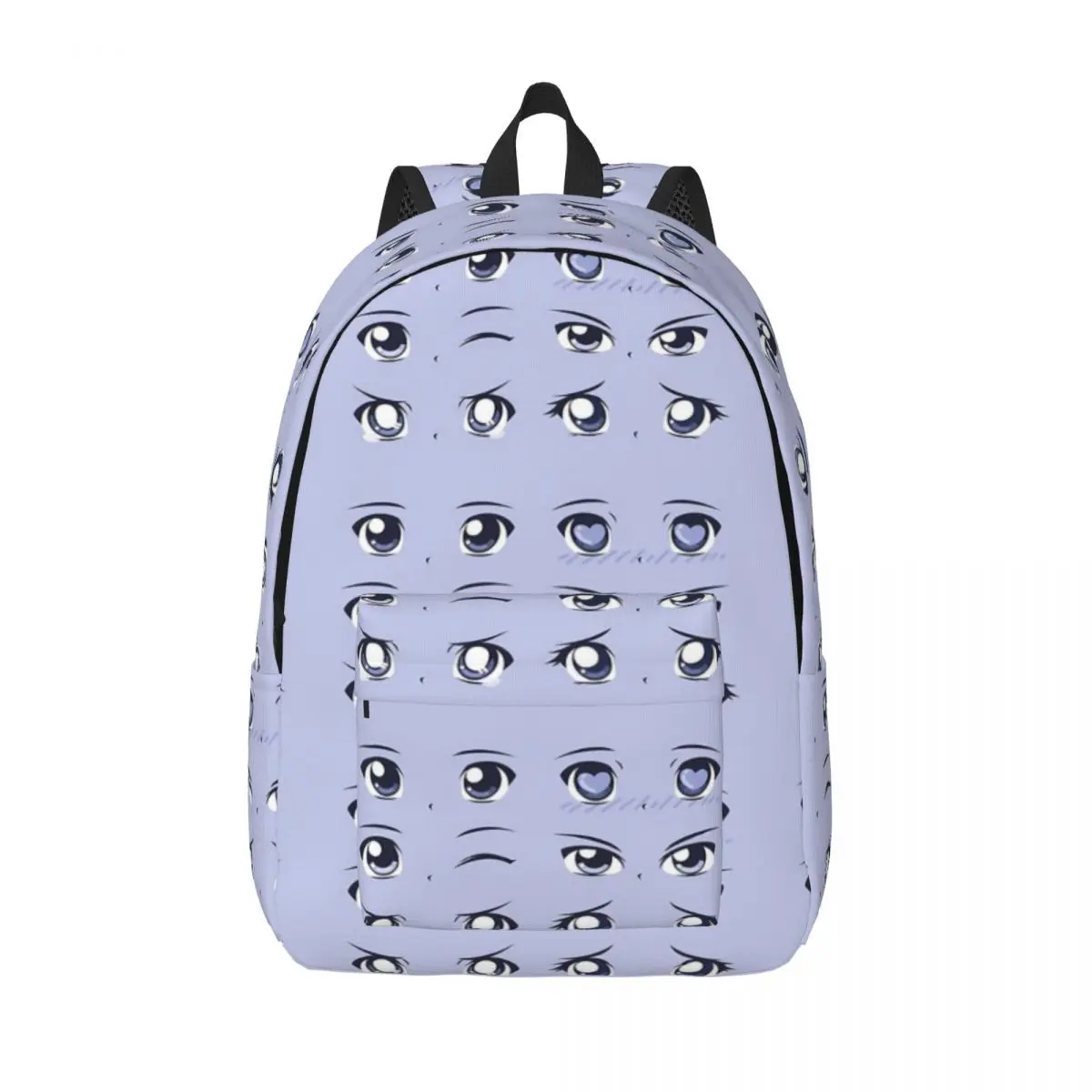 

Милый аниме девушки глаза синий простой и стильный рюкзак холст рюкзак сумки для женщин