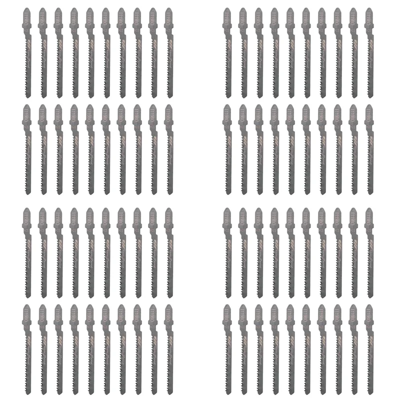 

【Promotion】80-Piece T119BO 12 TPI Assorted T-Shank Scrolling Jig Saw Blades Set For Precision Cutting Wood