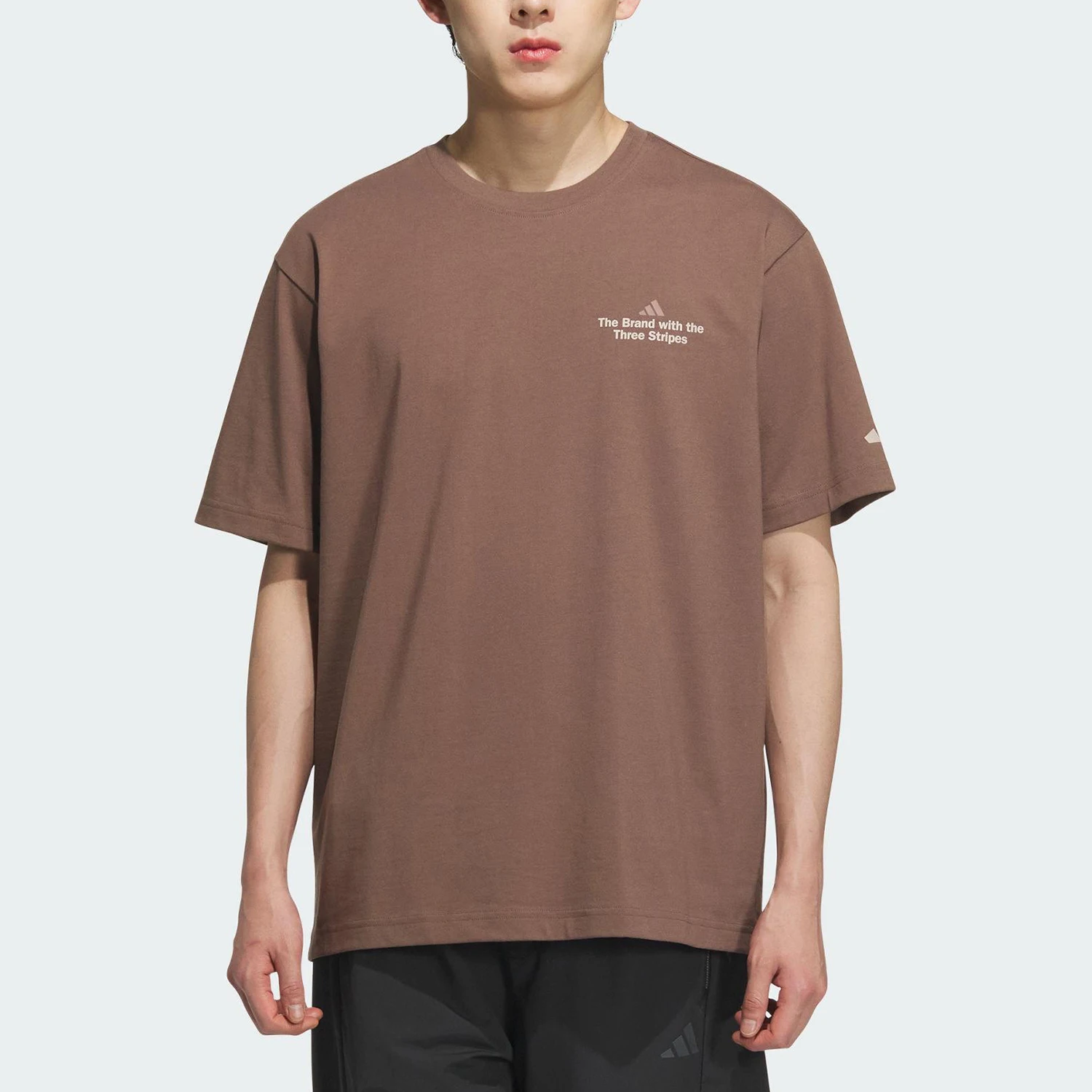 

adidas genuine 2025 Summer Men's Loose Knit Pullover Short Sleeve KF0125