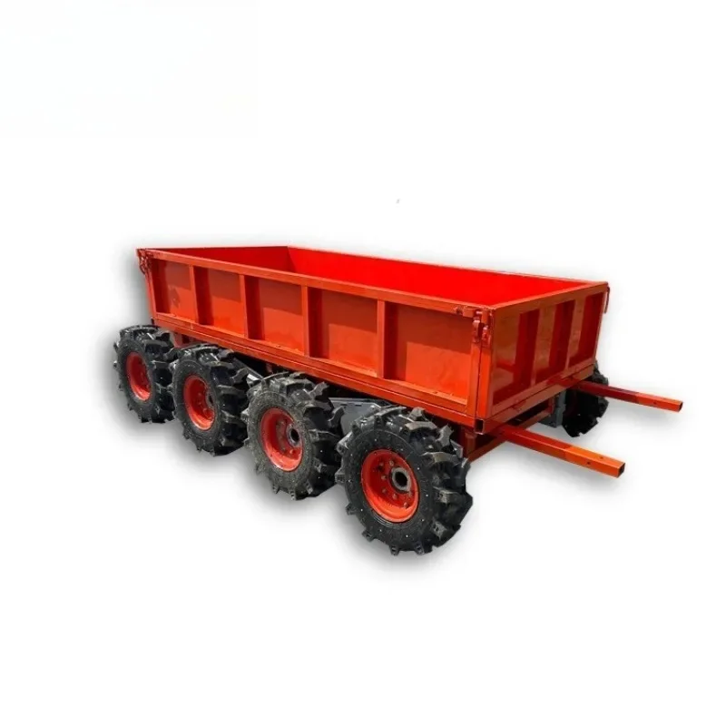 Remote control four-wheel drive eight-wheeled transporter mountain trolley agricultural helper wireless remote control truck