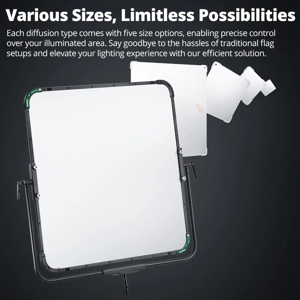 GODOX LiteFlow 7/15/25/50/100 إضاءة سينمائية بأحجام مختلفة عاكس تركيب جهد ملحقات التصوير عاكس الشمس