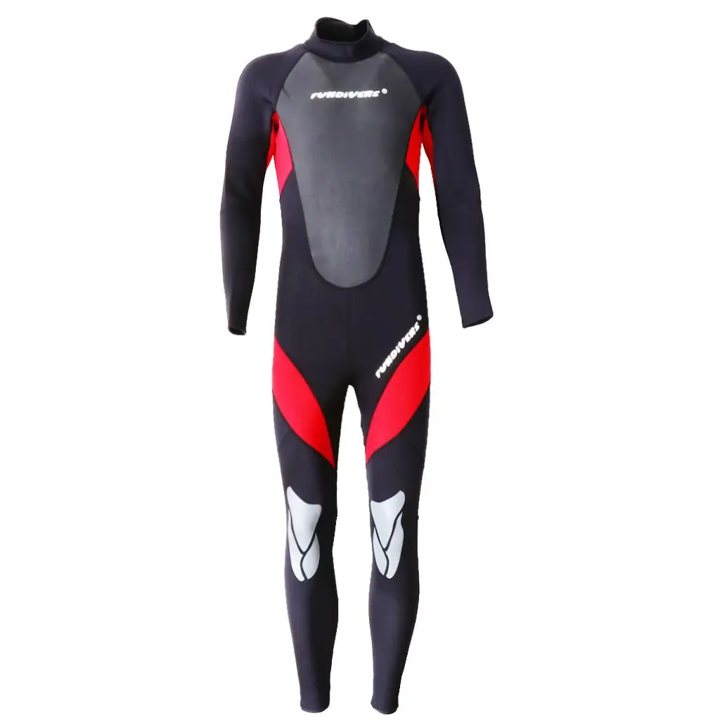 Wetsuit men's long diving suit surf suit swimsuit sun protection