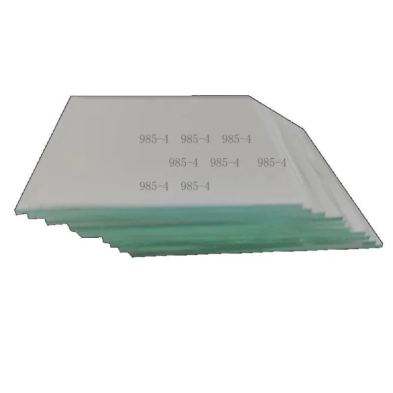 10Pcs Lab Transparent Conductive Glass 50x50x1.1mm ＜10 Ohm/sq ITO Indium Tin Oxide Glass