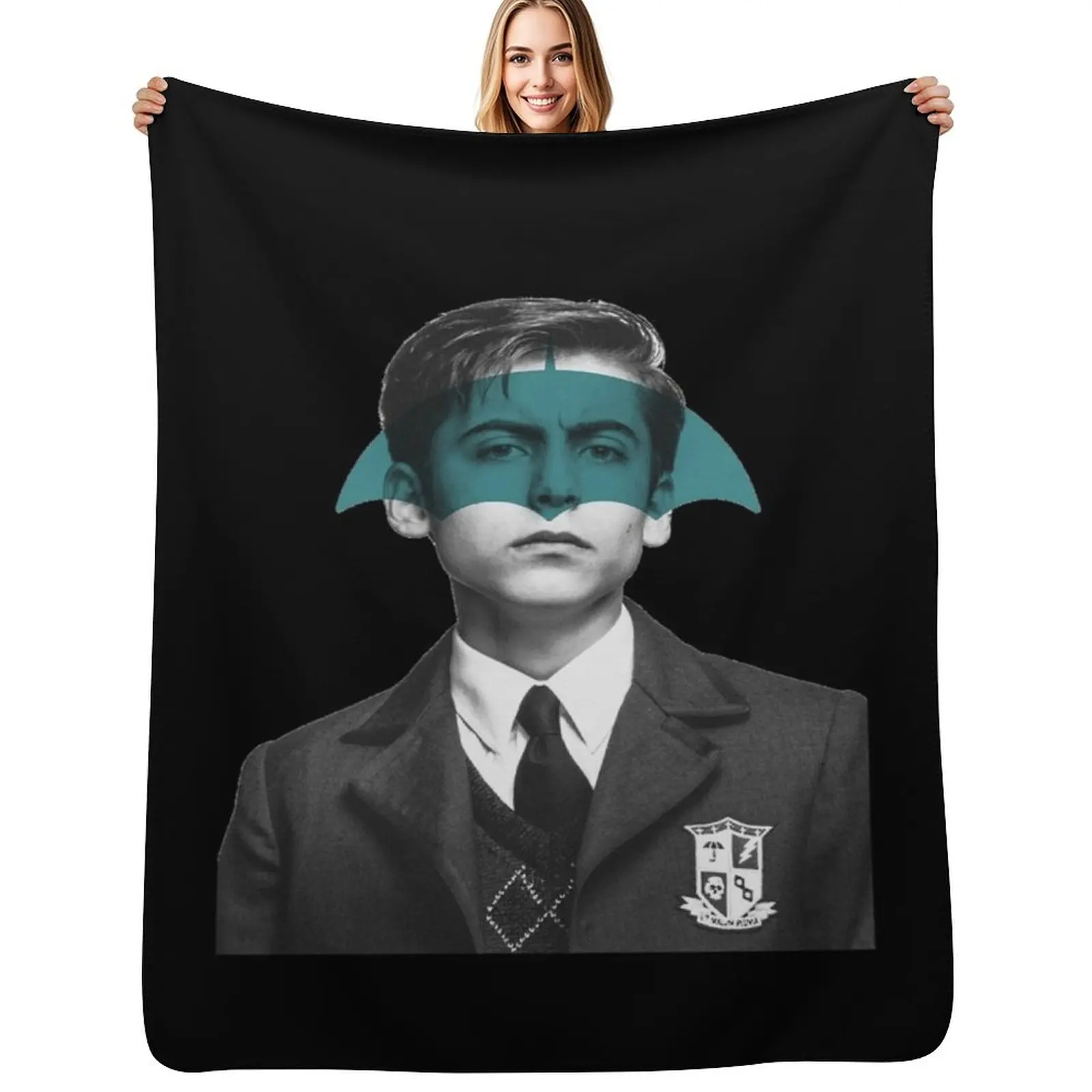 Number Five Throw Blanket Warm Flannel Blanket for Couch Chair Bedroom