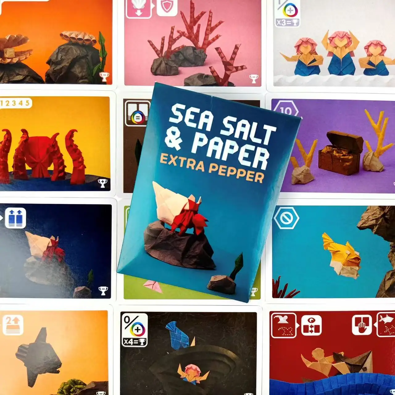 Nuovo sale marino e carta - Espansione extra del pepe: il gioco di carte è semplice e divertente, perfetto per le feste per vivere l'atmosfera