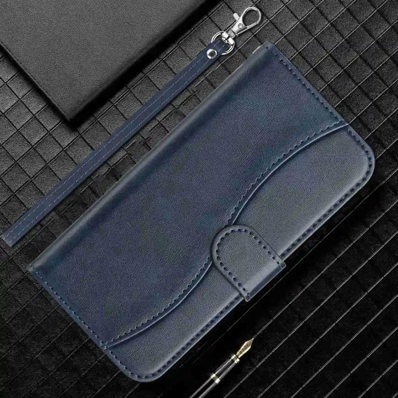 ZTE ブレード A35 A32 A52 A34 A54 V50 A33S A53 プロケースソフトシリコン財布レザーフリップカバー Fundas