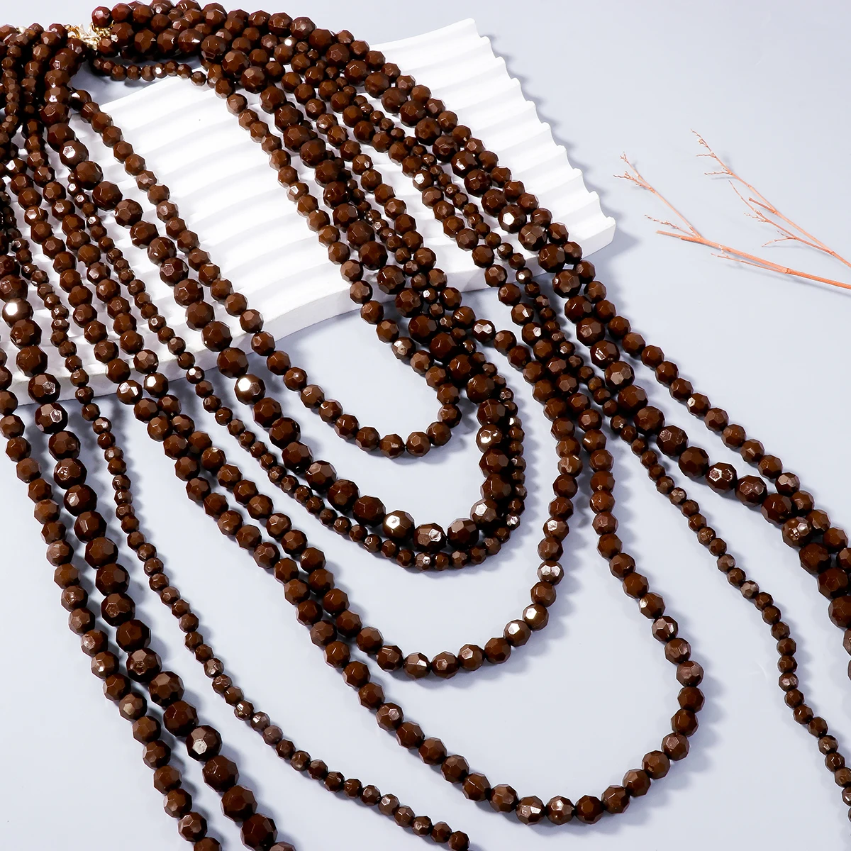 2024 New ZAA Multi-layer Waterfall Tassel Long Necklace for Women Vintage Handmade Beaded Chains Necklaces Jewelry Gifts